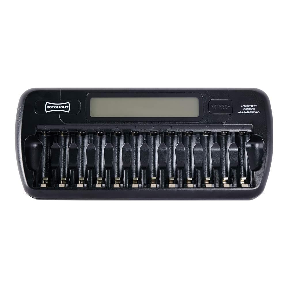 Rotolight 12-Way AA Battery Charger - Black