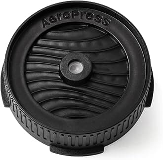 AeroPress Flow Control Filter Cap, Prevents Drips, Full Control Size and Time of Grinding, Fits Brew Classic, Espresso Style, Latte, Cold Brew and More, Fits Standard Size AeroPress Manual Coffee Makers