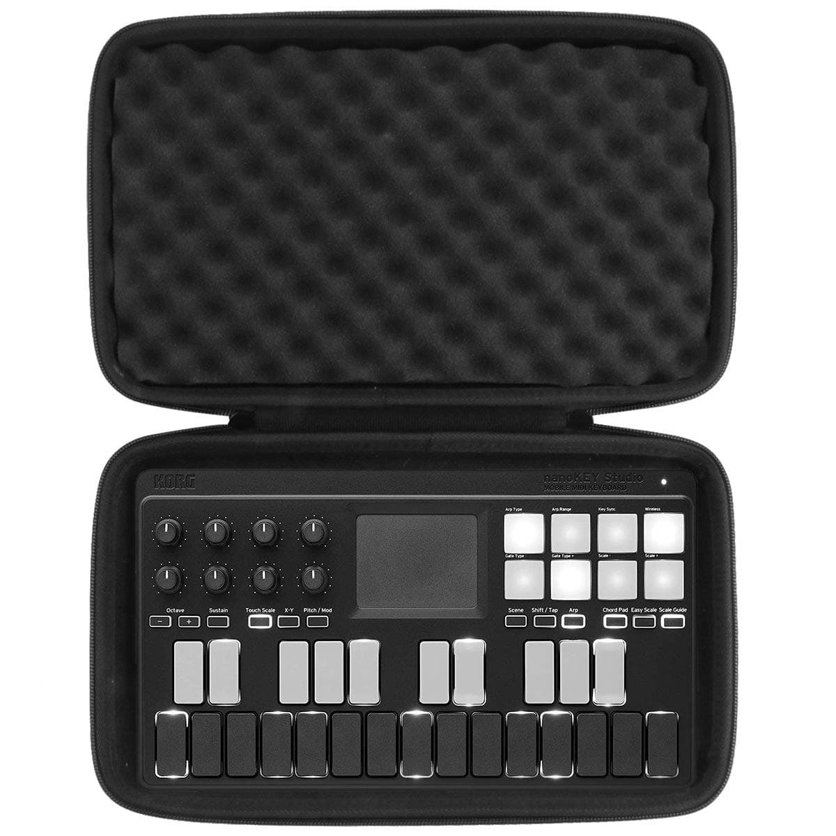 Hard Travel Case Replacement for Compatible with Korg Midi Controller (NANOKEY-ST)