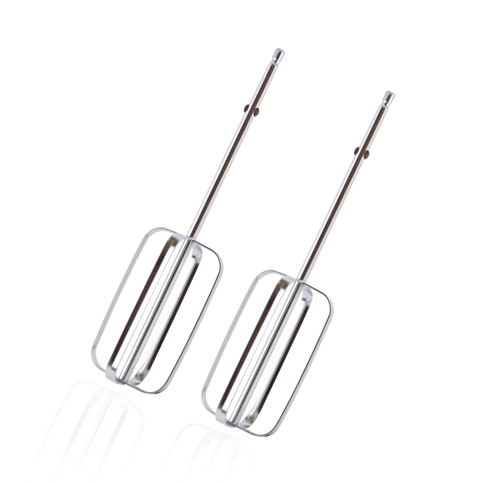 Abvsdu 2 Pcs Hand Mixer Attachments Beaters, Hand Mixer Beaters Attachments for Kitchenaid Stainless Steel Replacement Parts for Hamilton Beach 62682RZ 62692 62695V 64699 Mixer