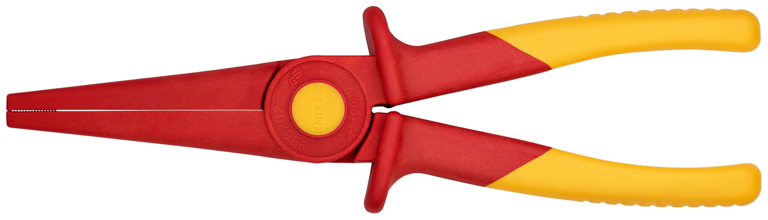 Tools 98 62 02, Flat Nose Plastic Pliers 1000V Insulated, One Size