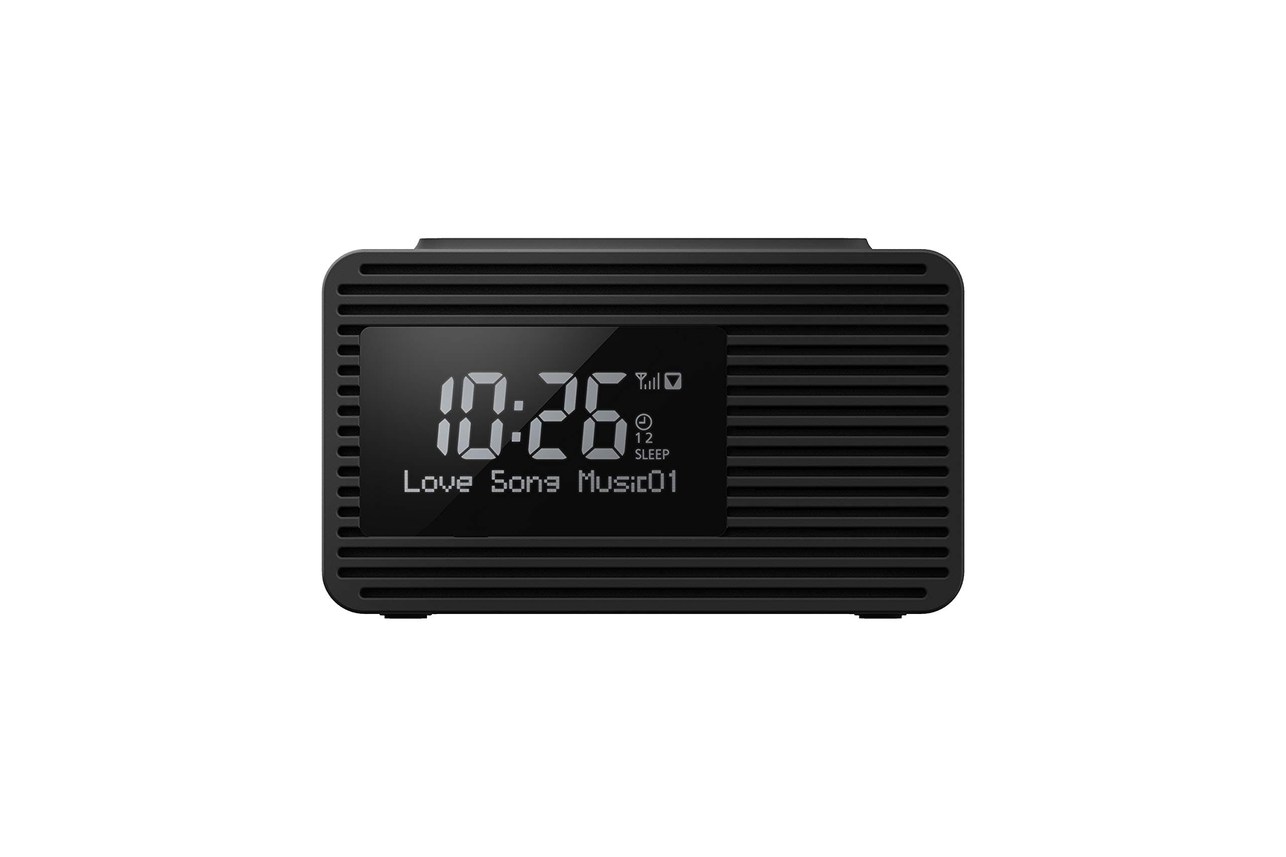 RC-D8EB-K Multi-Purpose Radio with DAB+ and USB smartphone charging,Black