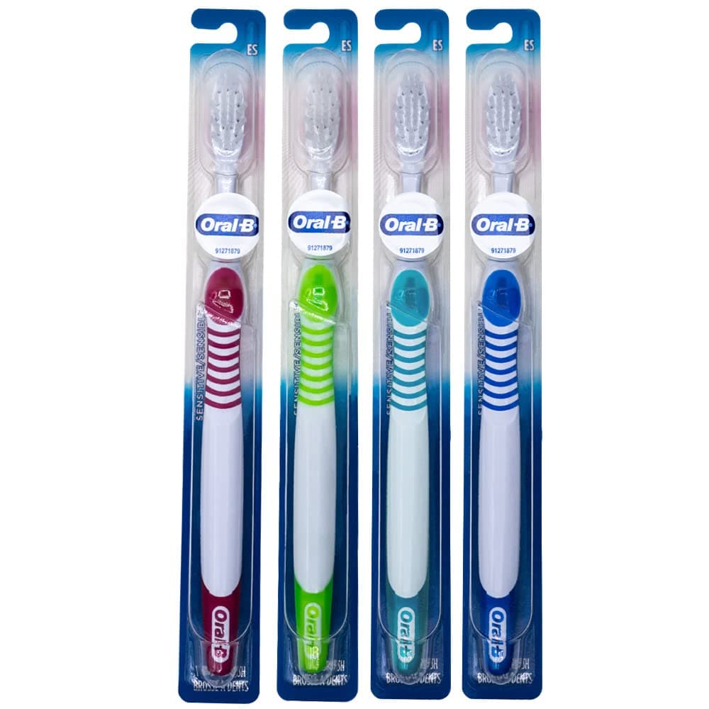 Oral-B Complete Sensitive Toothbrush, 35 Extra Soft - Pack of 4