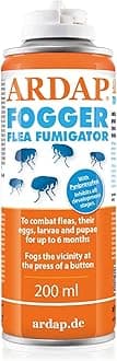 Flea Fogger 200 ml - Flea bombs for the home - Flea bomb - Flea fogger, Flea Treatment for home - House flea bomb - Smoke bombs for fleas and eggs - flea fogger for home, Long-term protection