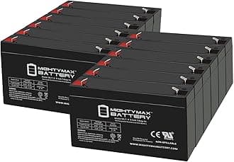 Mighty Max Battery6V 7Ah SLA Replacement Battery for Long Way LW-3FM7.6-12 Pack