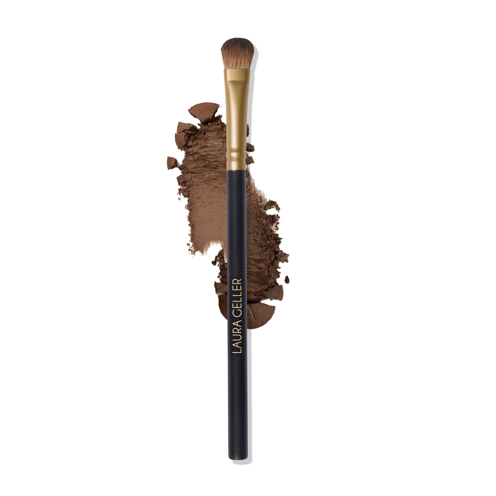 All-Over Eye Shadow Brush, Black Wooden Handle