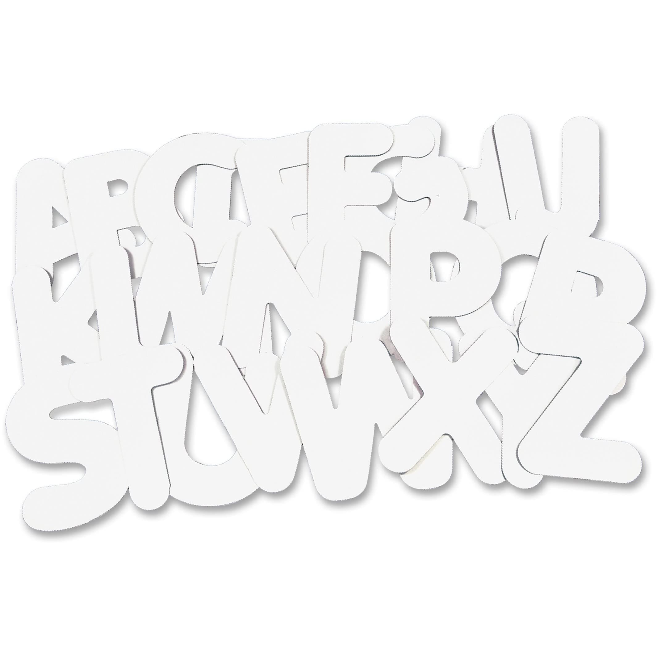 RoylcoUpper Case Collage Letters, 9", 26/Pack