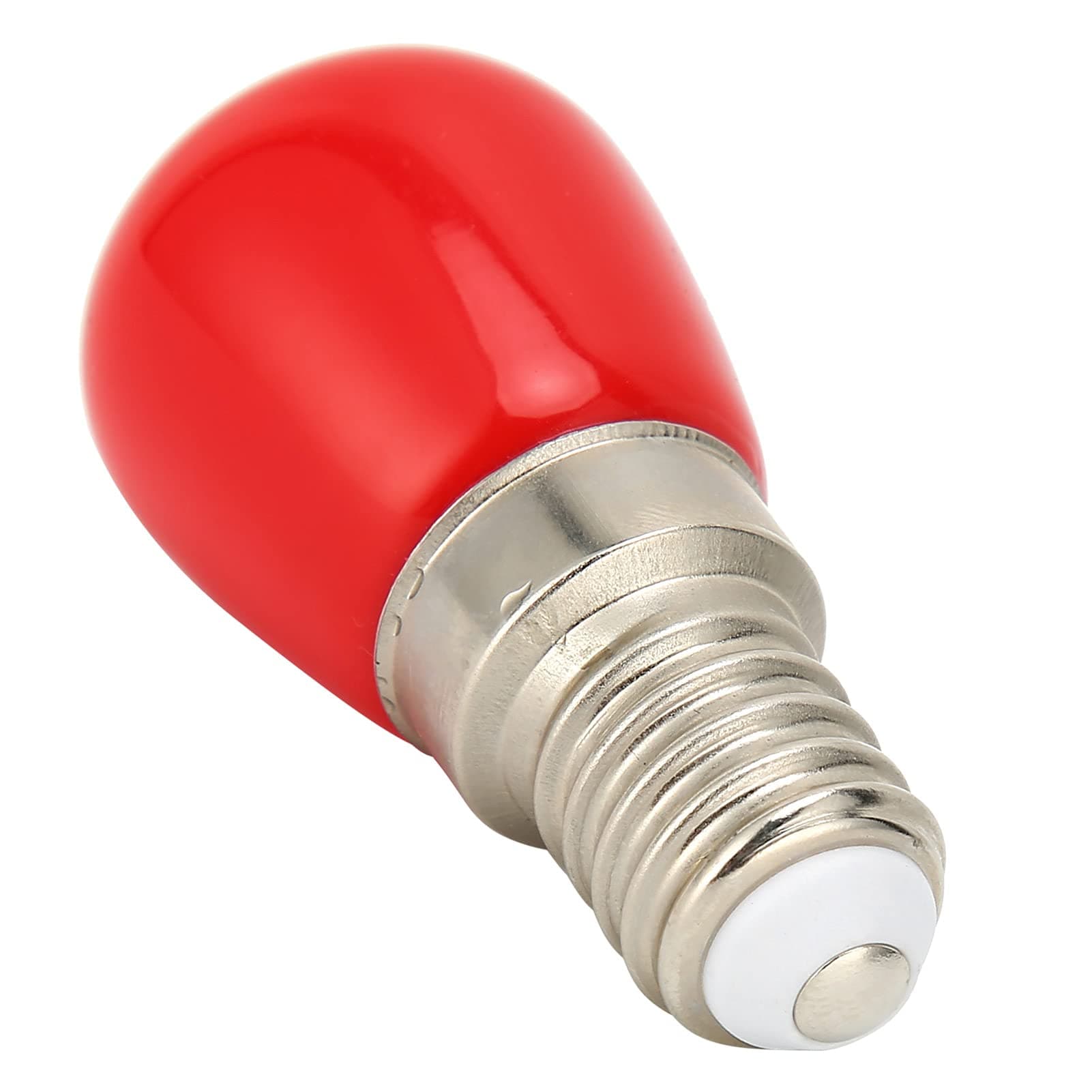 E14 LED Bulb, 3W Light Bulb, 350lm Bulbs with 4 Color to Choose from, for Ceiling Lamp Wall Lamp Refrigerator Light (220-240V) Red, Lighting Accessories