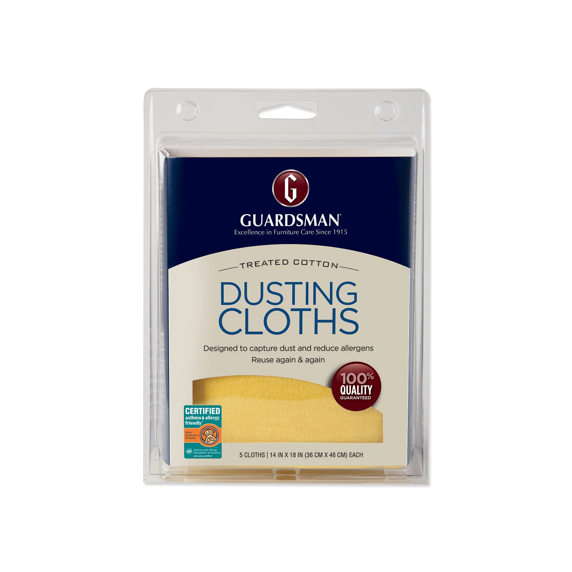 Guardsman 462700 Ultimate Dusting Cloth 5- Cloth Pack
