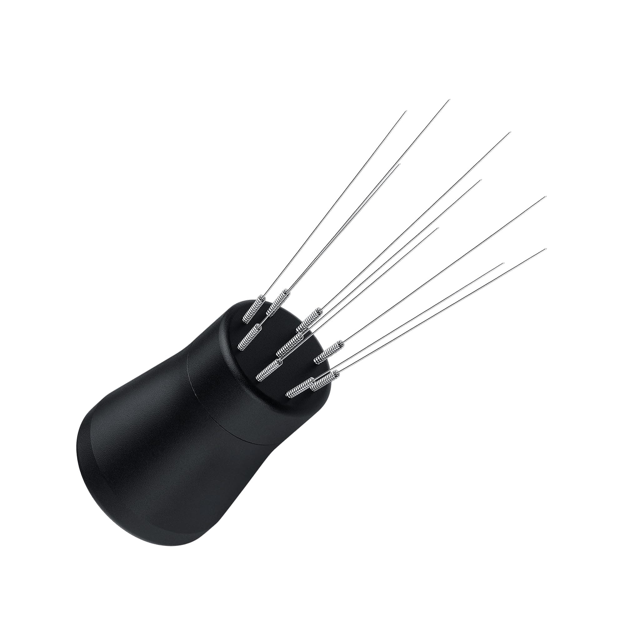 Normcore WDT Distribution Tool V2-9 Prong Espresso Distribution Tool - Needle Espresso Stirrer I 0.3mm Thick Spring Wires - Espresso Coffee Stirrer - Anodized Aluminum Handle