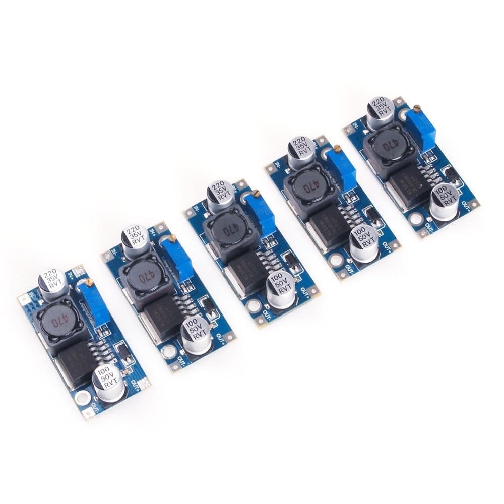 5X DC-DC Step-up Boost Power Supply Module Adjustable Power Apply 3V-32V to 5V-35V XL6009 400KHz 4A Max