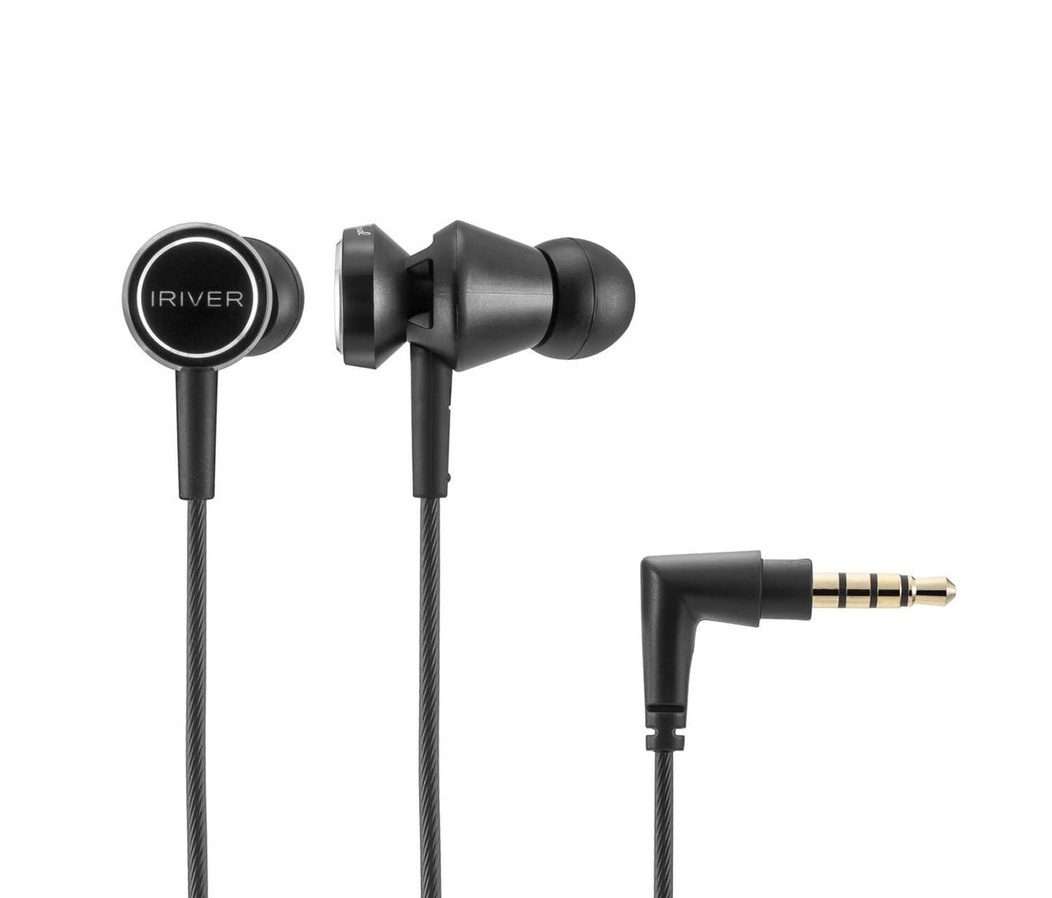 iRiver AT2000 Dynamic Driver in-Ear Headphones - Black