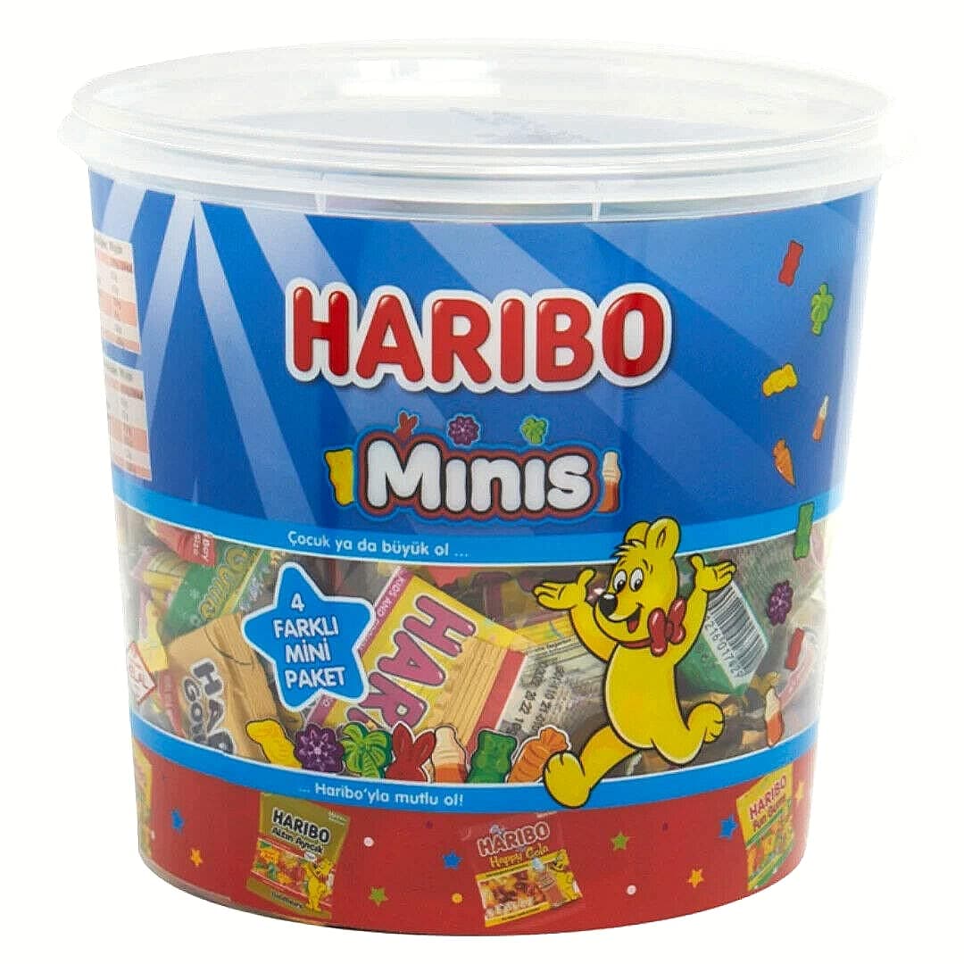 Haribo Minis - (10 g x 100 packs) - Halal