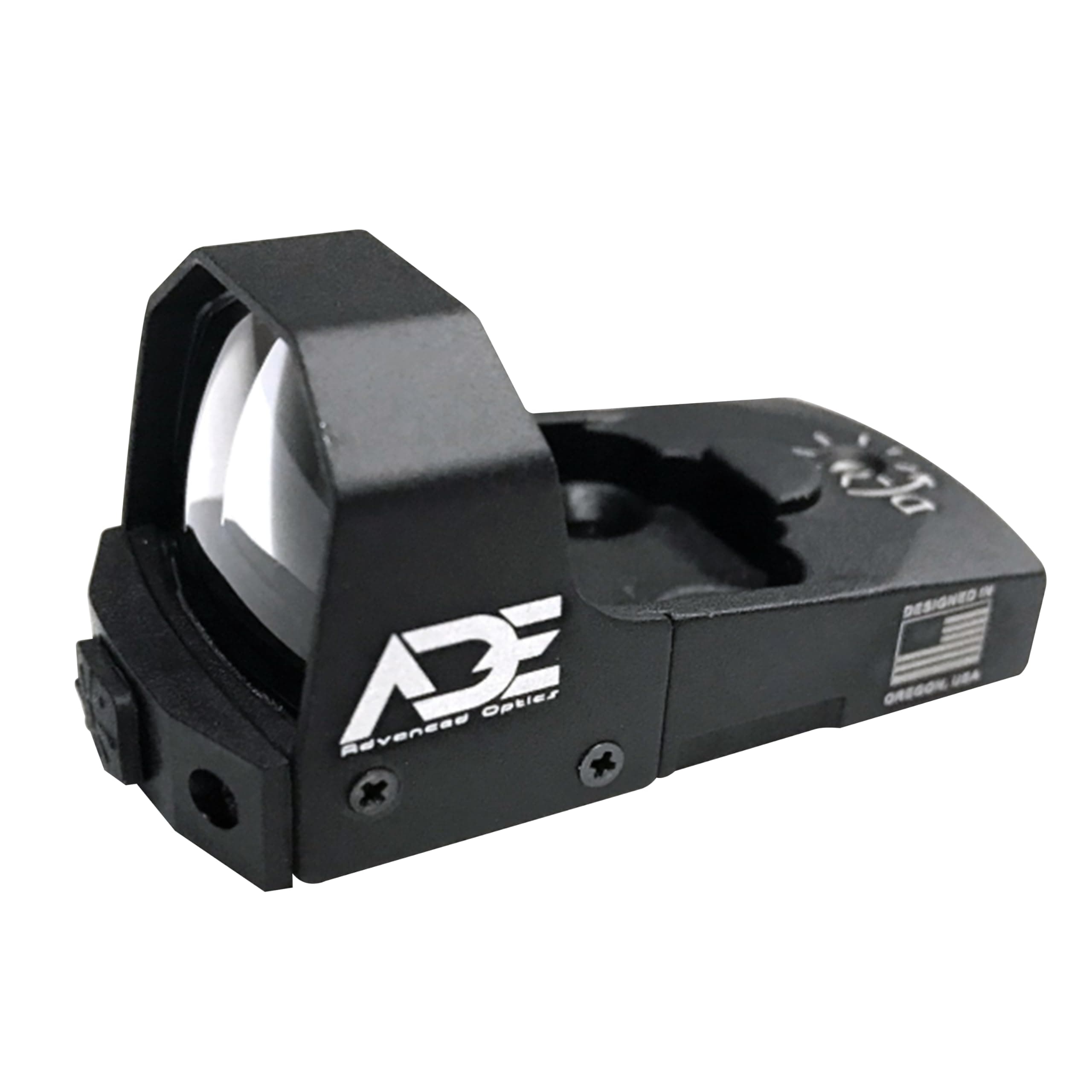 Ade Advanced Optics RD3-006 Reflex Sight for Handgun – Compact Optic with Doctor/Venom Footprint, Green/Blue Dot Options, Picatinny Mount Included, Reflex Sight for Pistols and Scopes