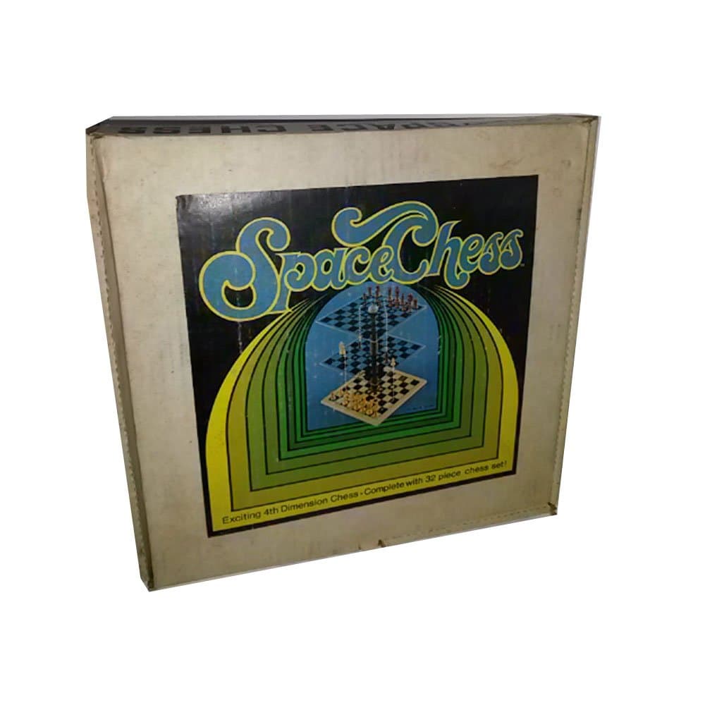 Vintage Space Chess 4th Dimensional Chess Game by Pacific Game Company 1969