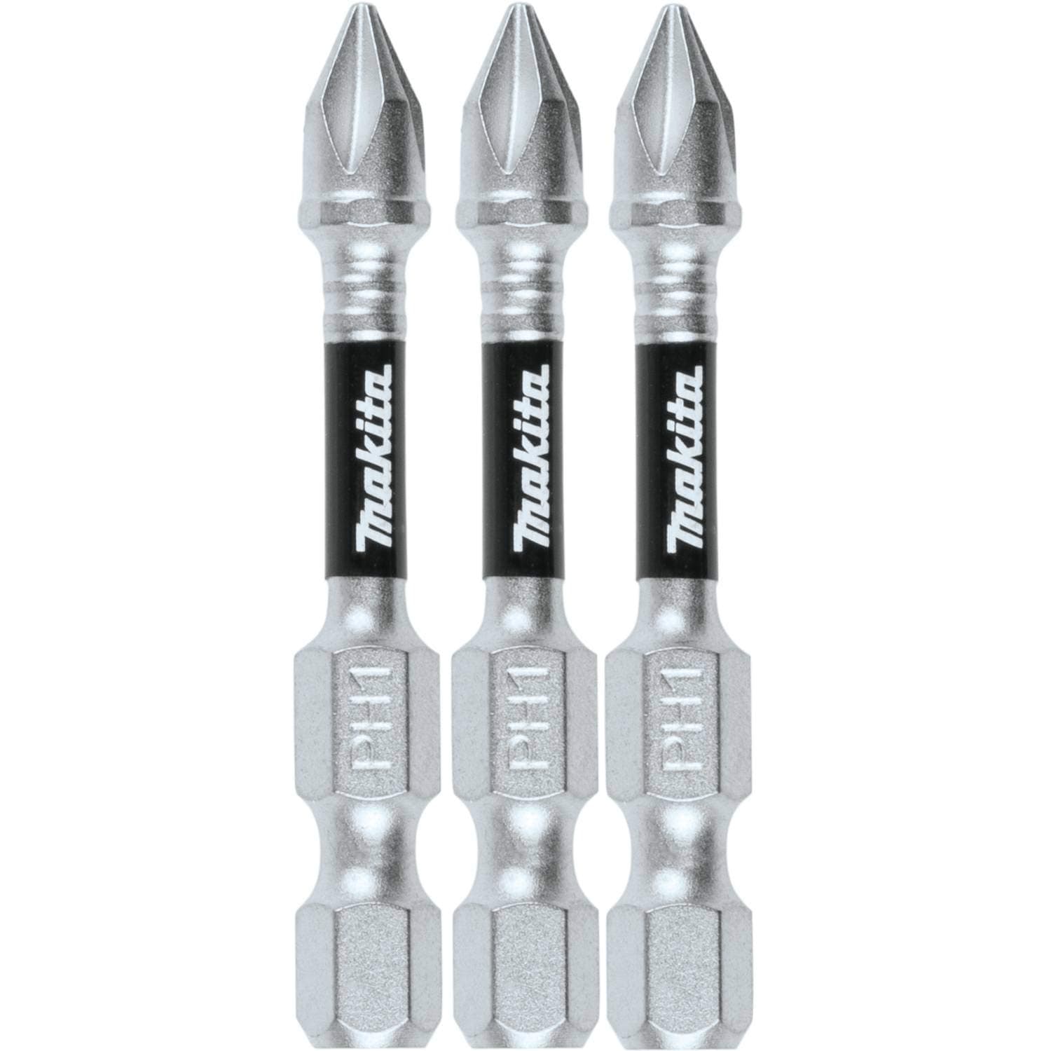 Makita E-00767 Impact XPS™ #1 Phillips 2" Power Bit, 3/pk