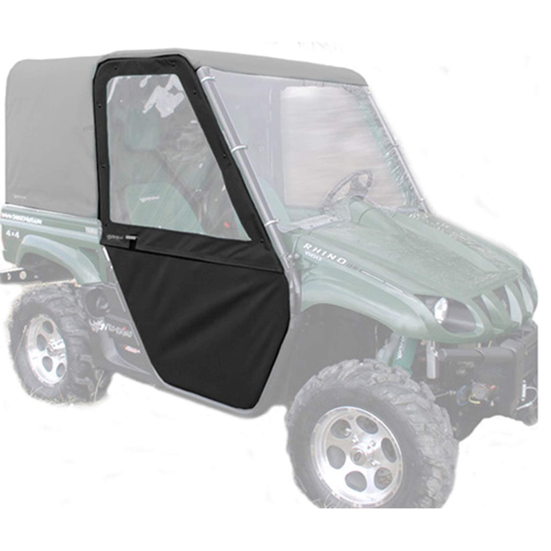 Shockpro Pro-Rhino Full/Half Doors Black P/N Pr-Fd-Bk