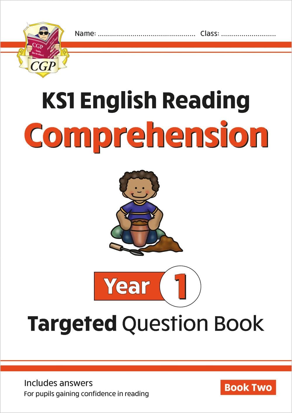 Coordination Group Publications Ltd (CGP) New KS1 English Targeted Question Book: Year 1 Reading Comprehension - Book 2 (with Answers)