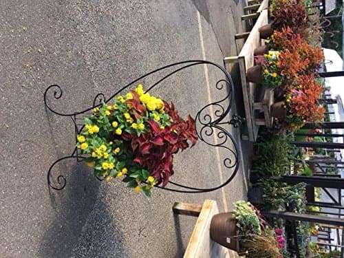 Large Heart Dual Purpose Folding Plant Stand