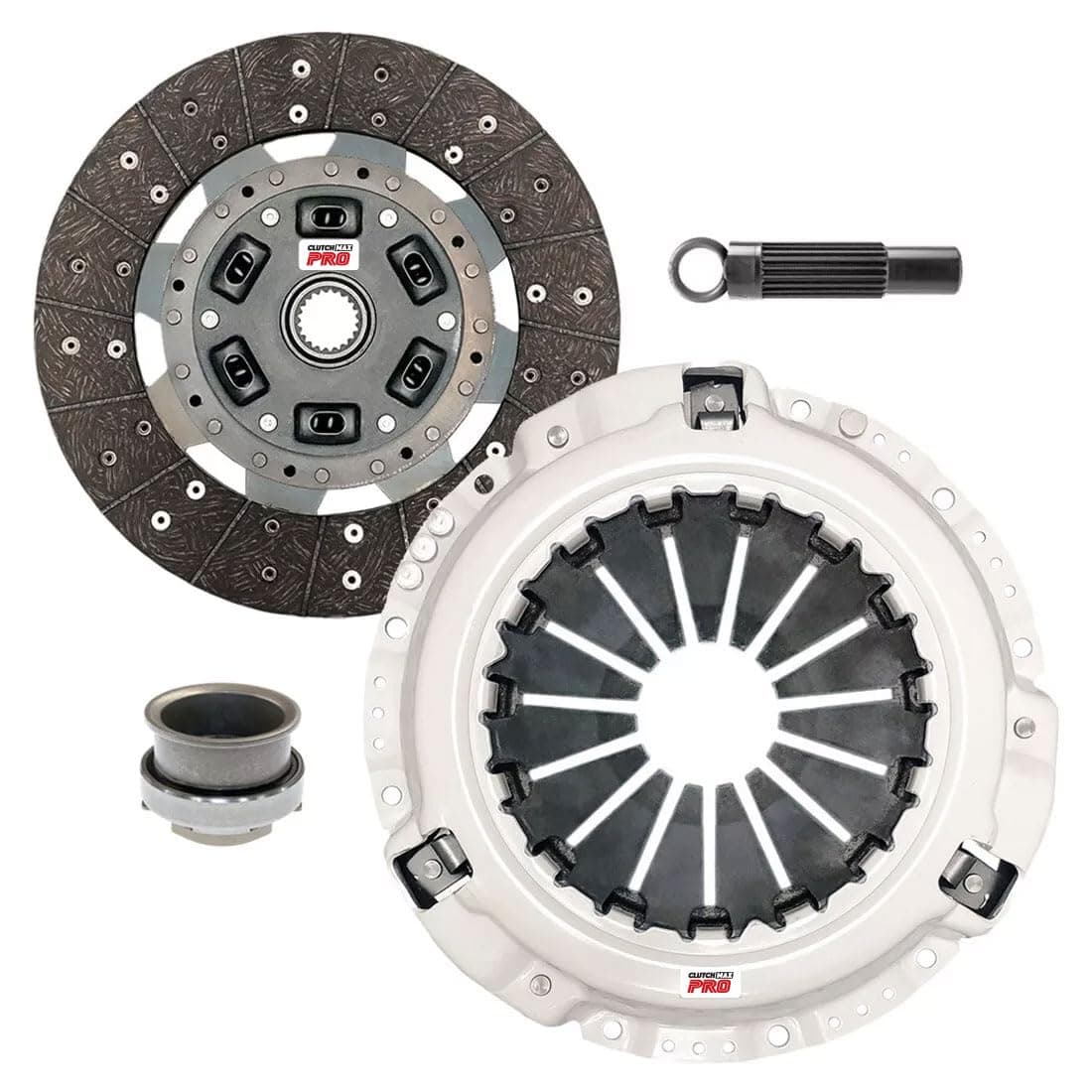 ClutchMaxPRO Performance Stage 2 Clutch Kit Compatible with 2007-2014 FJ Cruiser 4.0L 1GRFE 2005-2015 Tacoma 4.0L Pre-Runner Sport SR5 2005 2006 Tundra (CP16078HD-ST2)