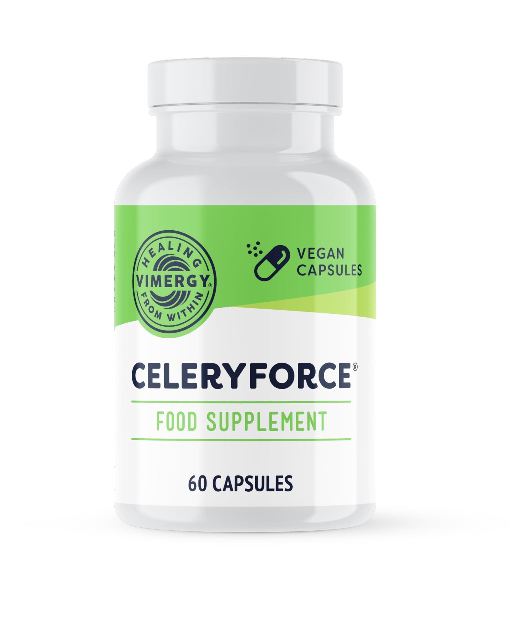 Celeryforce® for Nerve, Muscle & Cell Support | 60 Servings | with Magnesium, Inositol, L-Glutamine, L-Taurine, Choline | Non-GMO, Gluten-Free, Vegan, Paleo, Kosher, Soy-Free