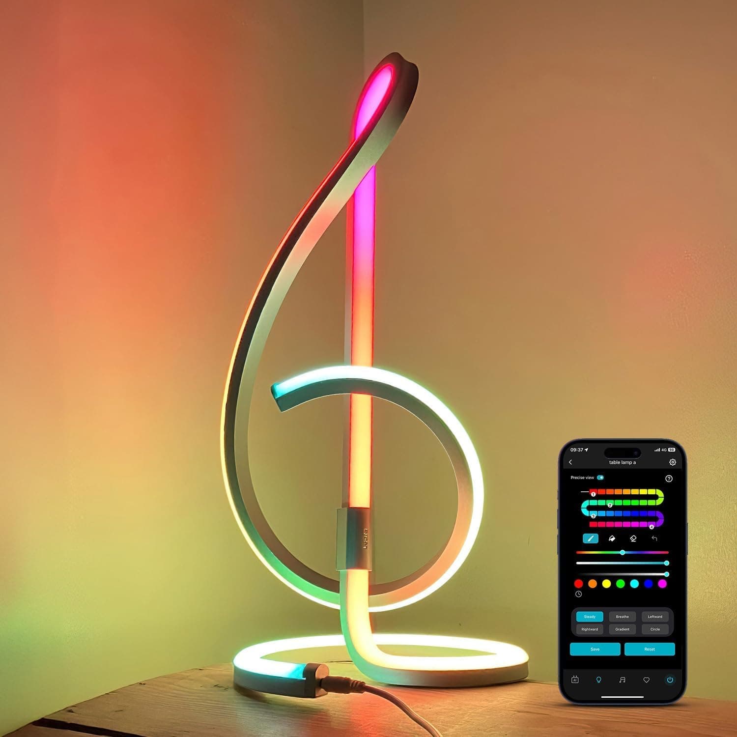 TB2 AI Smart Lamp Mood Light Music Sync