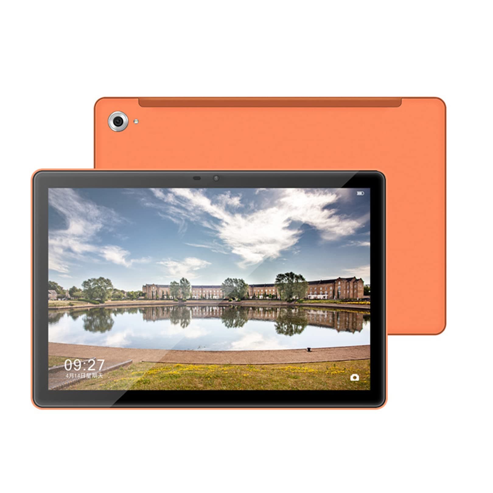 Natuogo Tablet 10 in, Octa-Core Processor, Android 10, 2GB RAM 32GB ROM,1028x800 IPS Display, 2MP+5MP Cameras, Bluetooth 4.0, GPS, Orange
