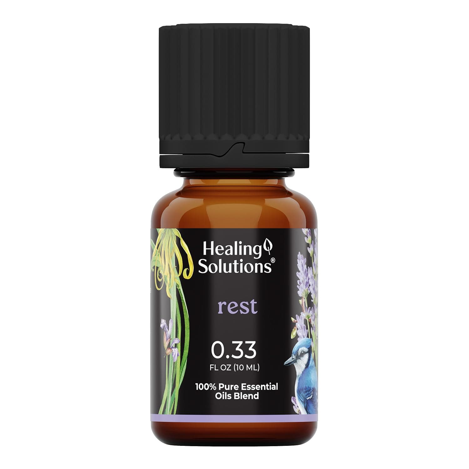 Healing Solutions Rest Blend Essential Oil - 0.33 Fluid Ounces