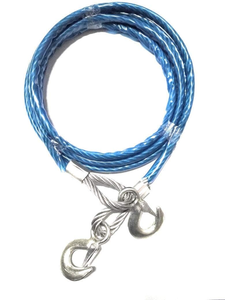 Brezleen Emergency Tow Pull Rope Snatch Strap for Car - 14mm x 4m, (8 tons)