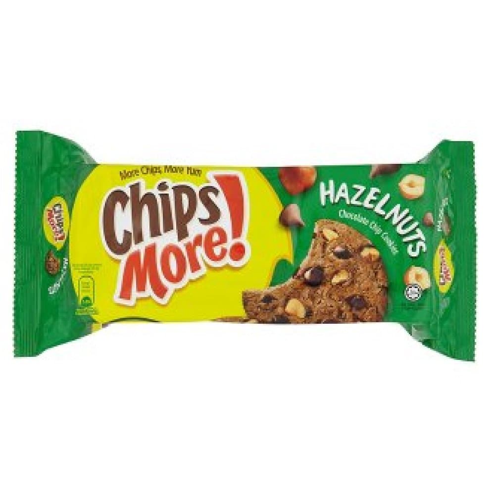 Chips More Chocolate Chip Cookies 4 Packs (Hazelnuts Chocolate)