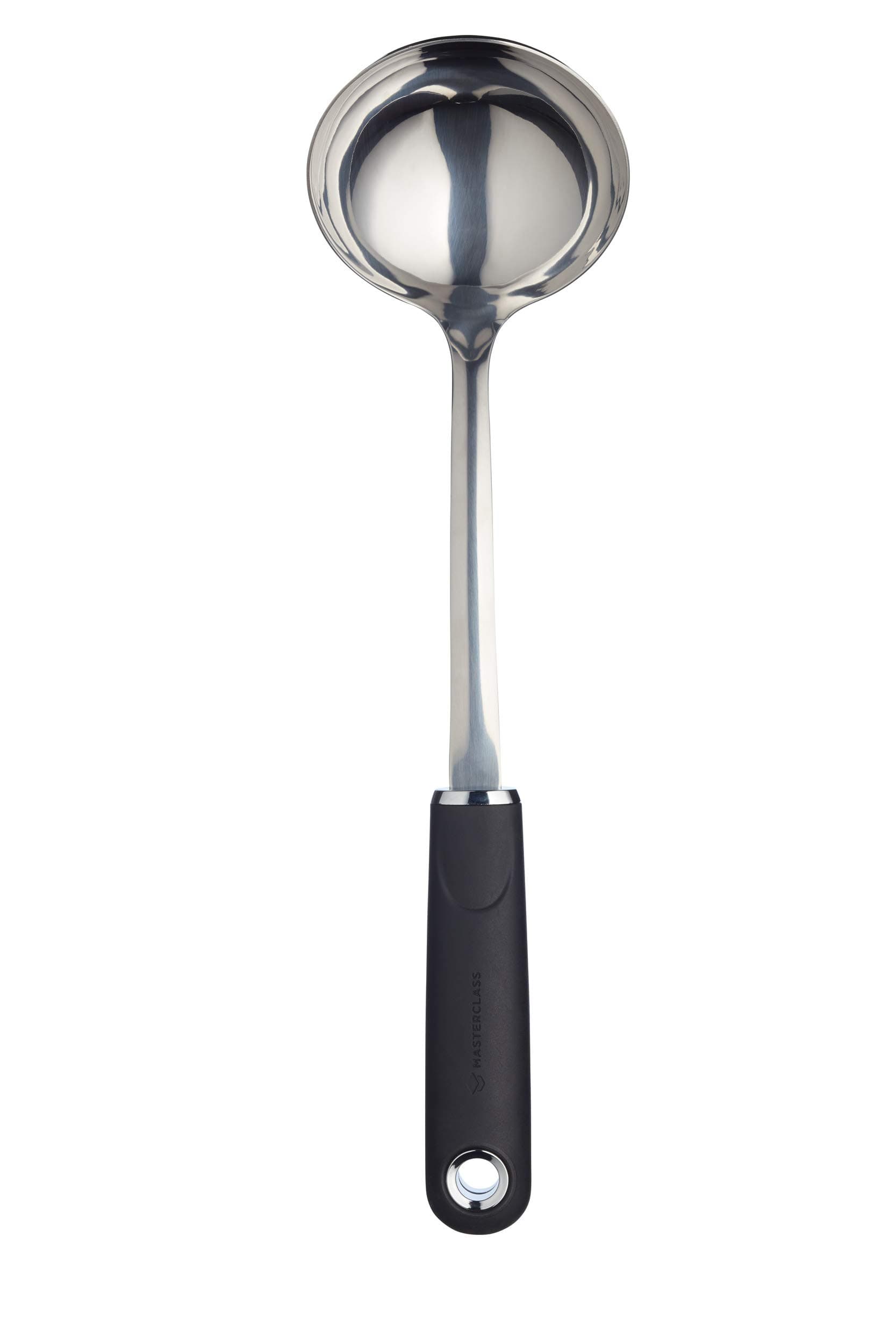 Masterclass Soft-Grip Stainless Steel Ladle, Carded