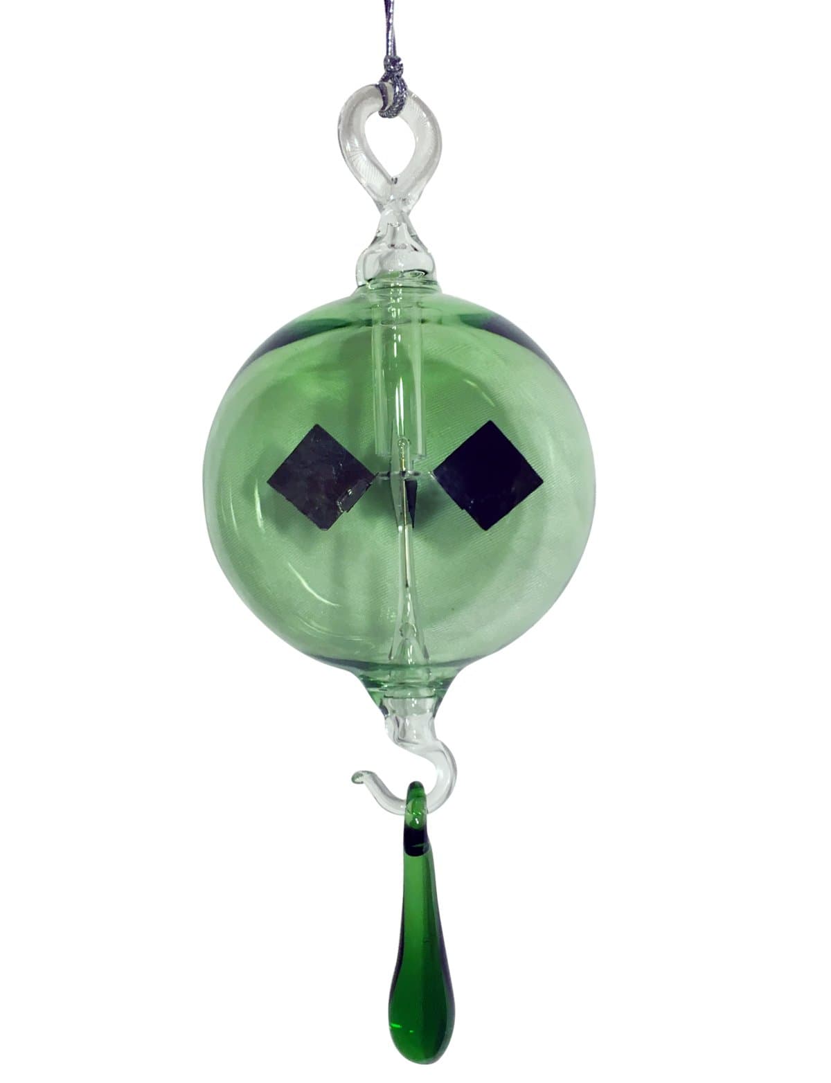 Hanging Solar Radiometer Ornament - Emerald Green