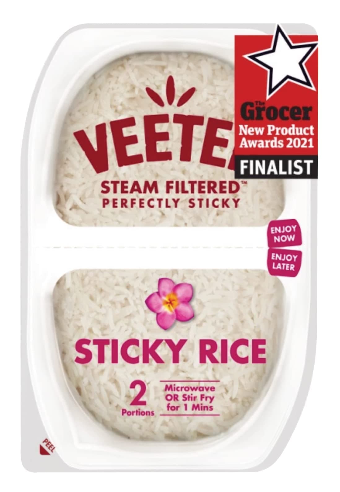 Veetee Sticky Rice Twin Pot