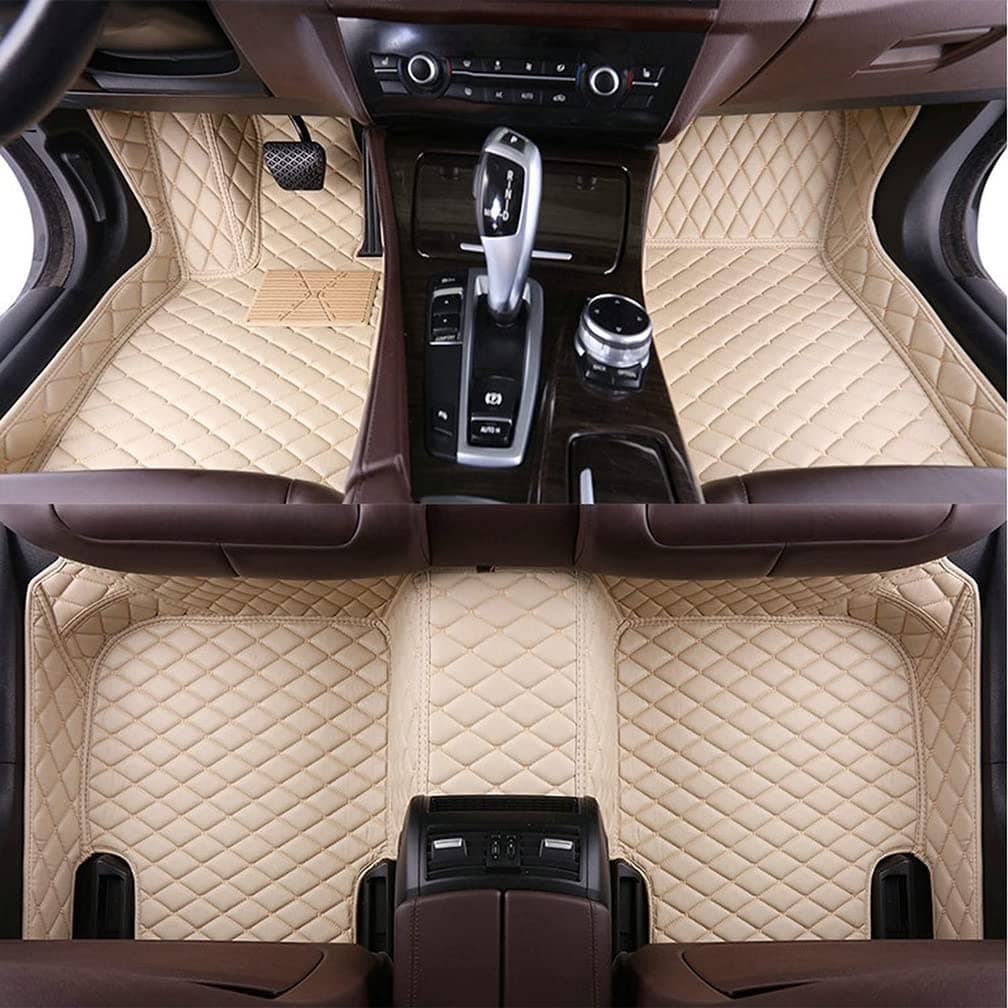 Car PU Leather Floor Mats, for MG MG3 Second facelift 2017-2018 Full Coverage Protection Anti-Slip Waterproof Liners Carpet, Auto Accessories