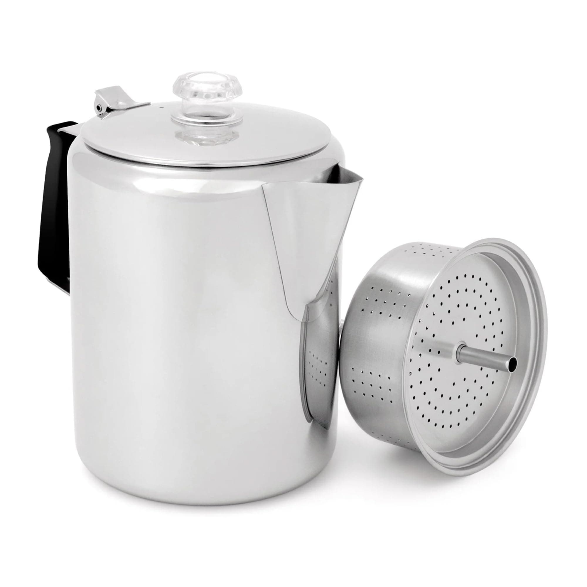 Glacier Stainless Coffee Perk Cup, 12