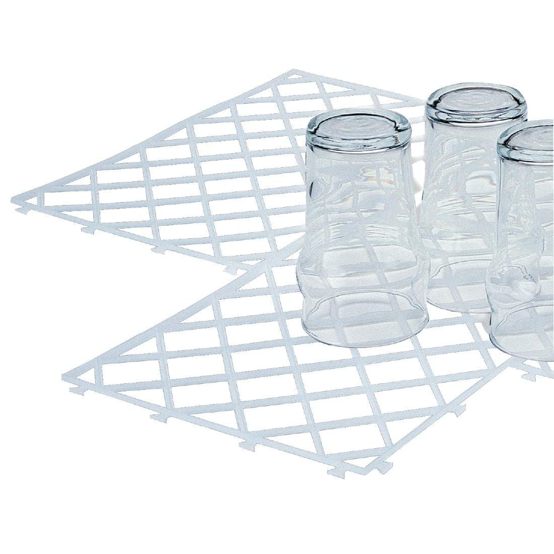 Beaumont Glass Stacking Mats, Pack of 10
