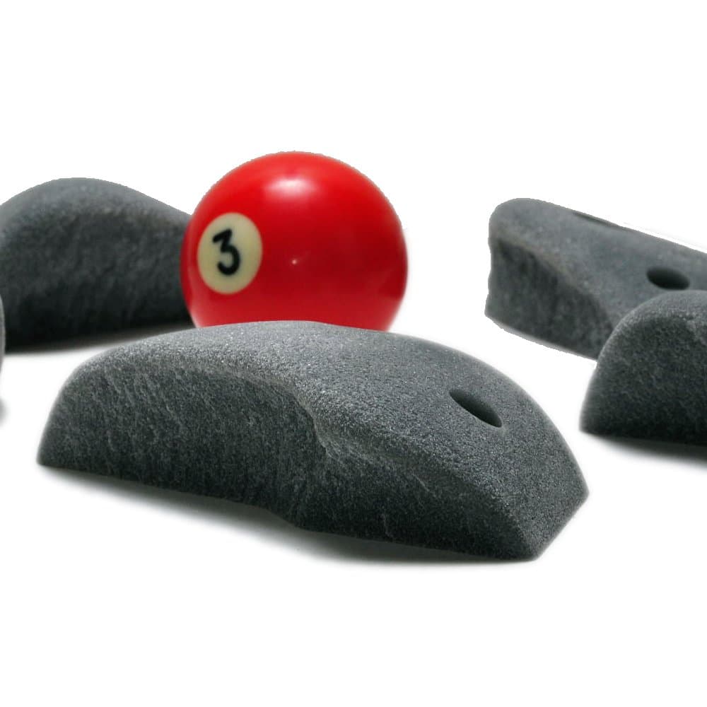 Granite Style Climbing Holds "Mounds" 10 Pack w/ Hardware