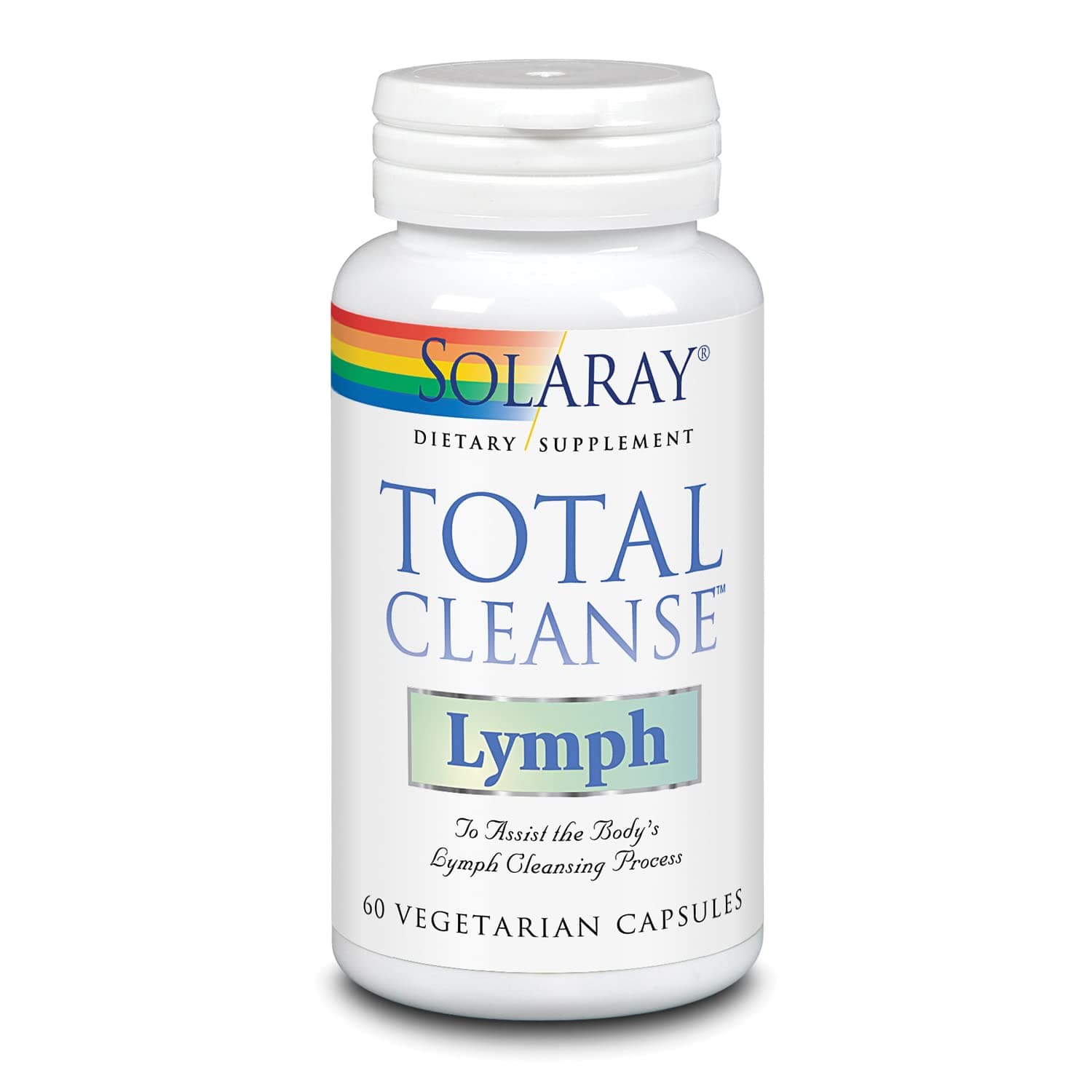 Total Cleanse Lymph - Herbal Wellness Complex - Ginger Root, Echinacea, Yerba Mate, Burdock Root, Red Clover, Gotu Kola and Horse Chestnut Supplement, 60-Day Guarantee, 60 VegCaps, 30 Servings