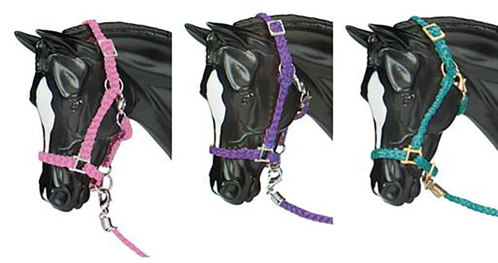 2474 Nylon Halters,Blue,Pink,Purple