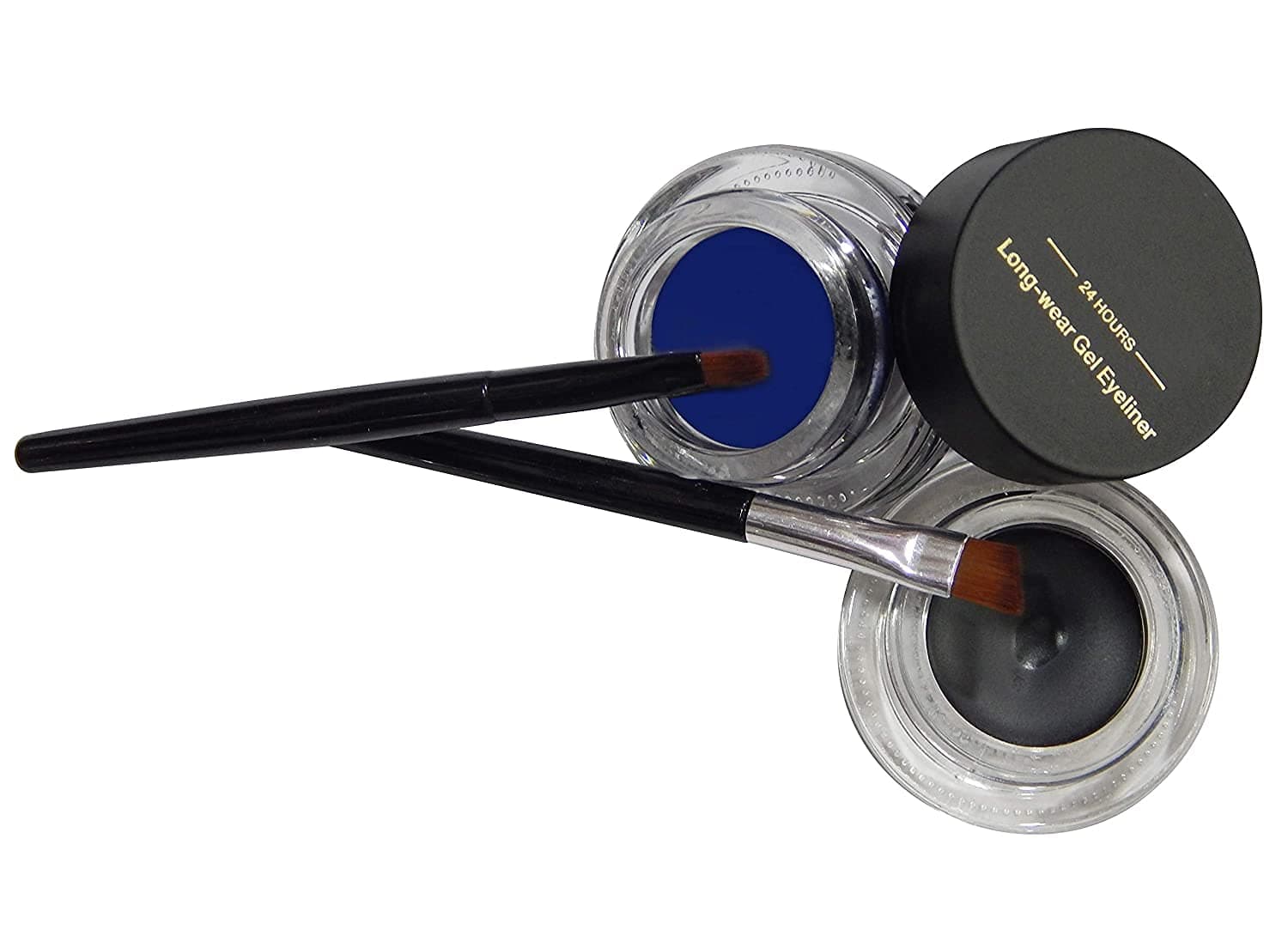 FIRSTZON BLACK AND BLUE GEL EYELINER COMBO PACK