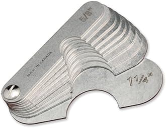 S5W1012 +5% Standard Wire Rope & Sheave Gauge - 1/2" to 1 1/4"