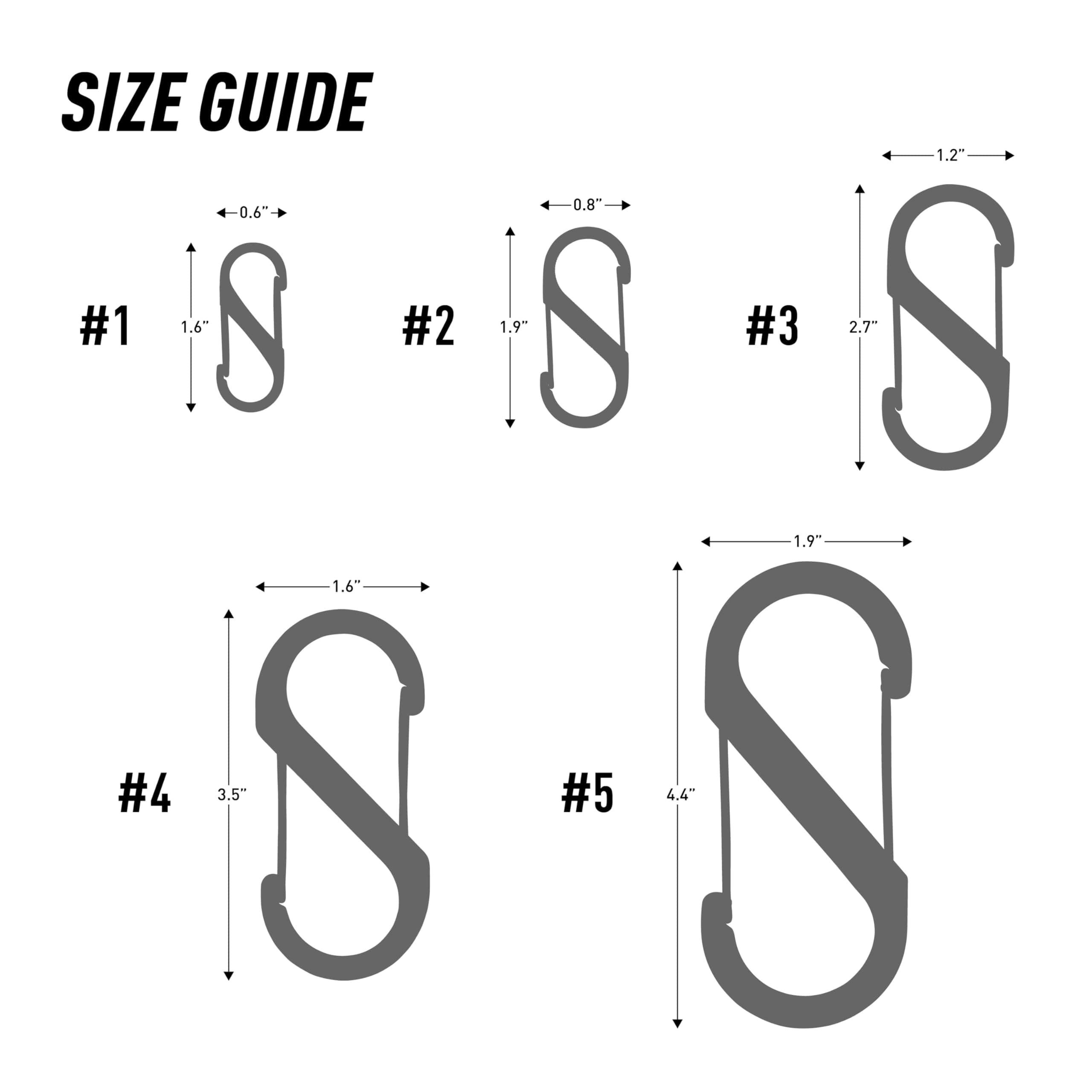 Nite Ize S-Biner Size 5 Durable Carabiner