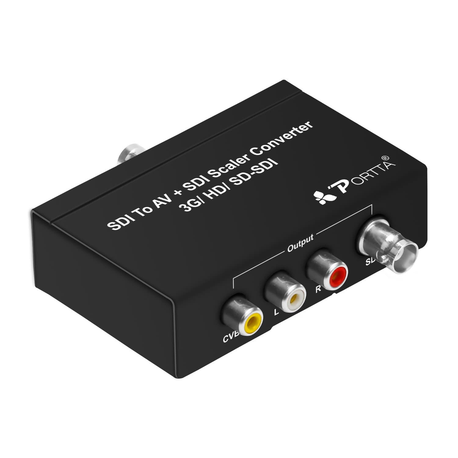 Portta HDMI SWITCH SPLITTER 4x4 Matrix with Remote control RS-232 and DC Adapter Support Full-3D 1080P HDCP1.3