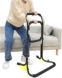 Bed Rails For Elderly Seat Lift Assist Chair Lift Devices Grab Bar For Bed Stand Assist Handicap Mobility For Lift Chair Couch Sofa Disabled Senior Support Handles Accessories Products Fall Protection