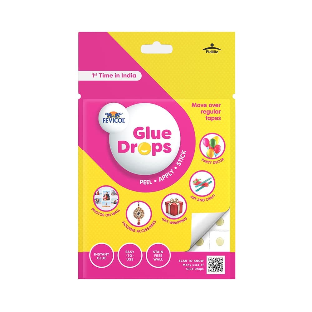 Multi Use Glue Drops for Events, Decorations & Craft Projects (24 dots) (Pack of 5)