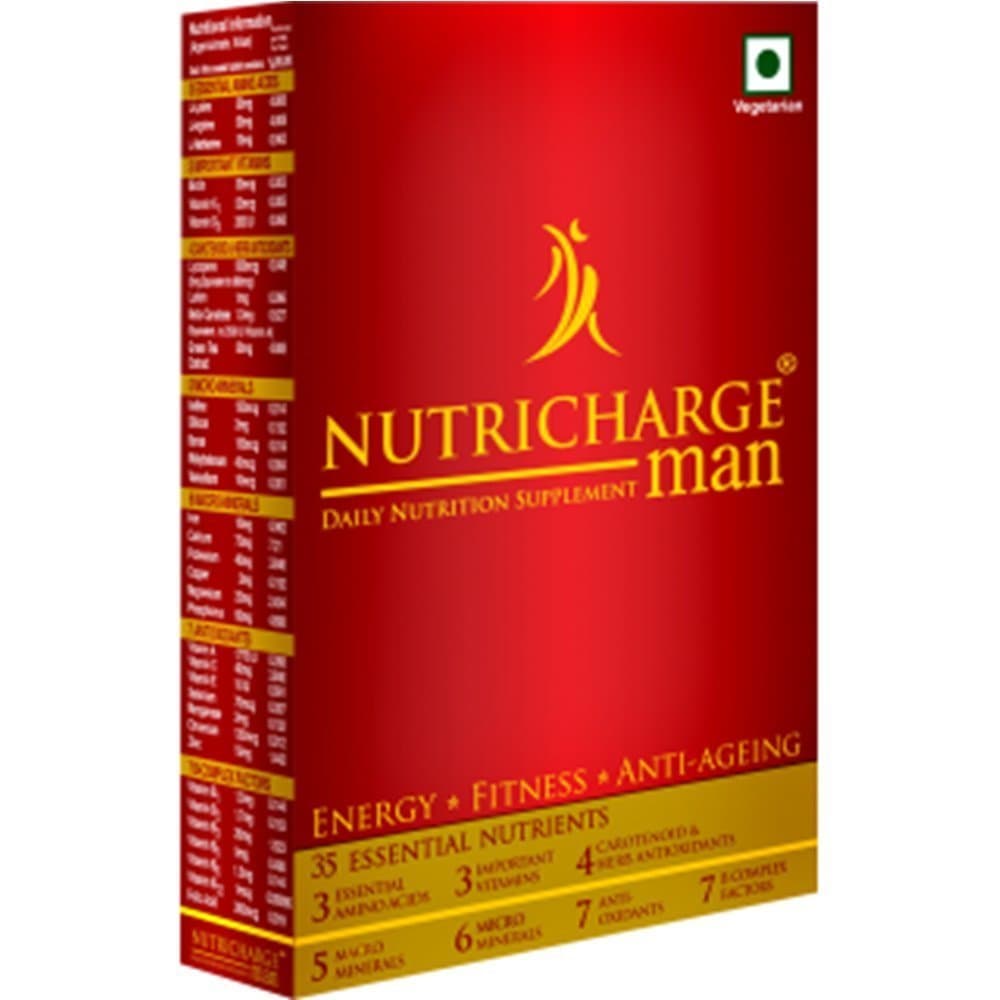 Nutricharge Man Health Supplement,30 Tablets