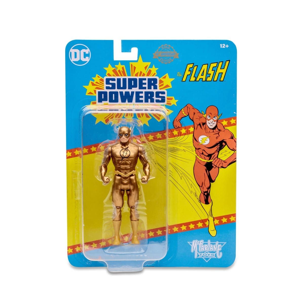 McFarlane Toys DC Super Powers The Flash Gold Edition 4.5-inch Action Figure