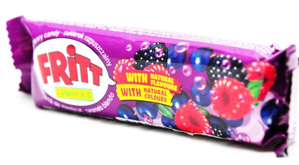 Fritt Wildberry Chewy Candy Sticks ( 5 stick pack)