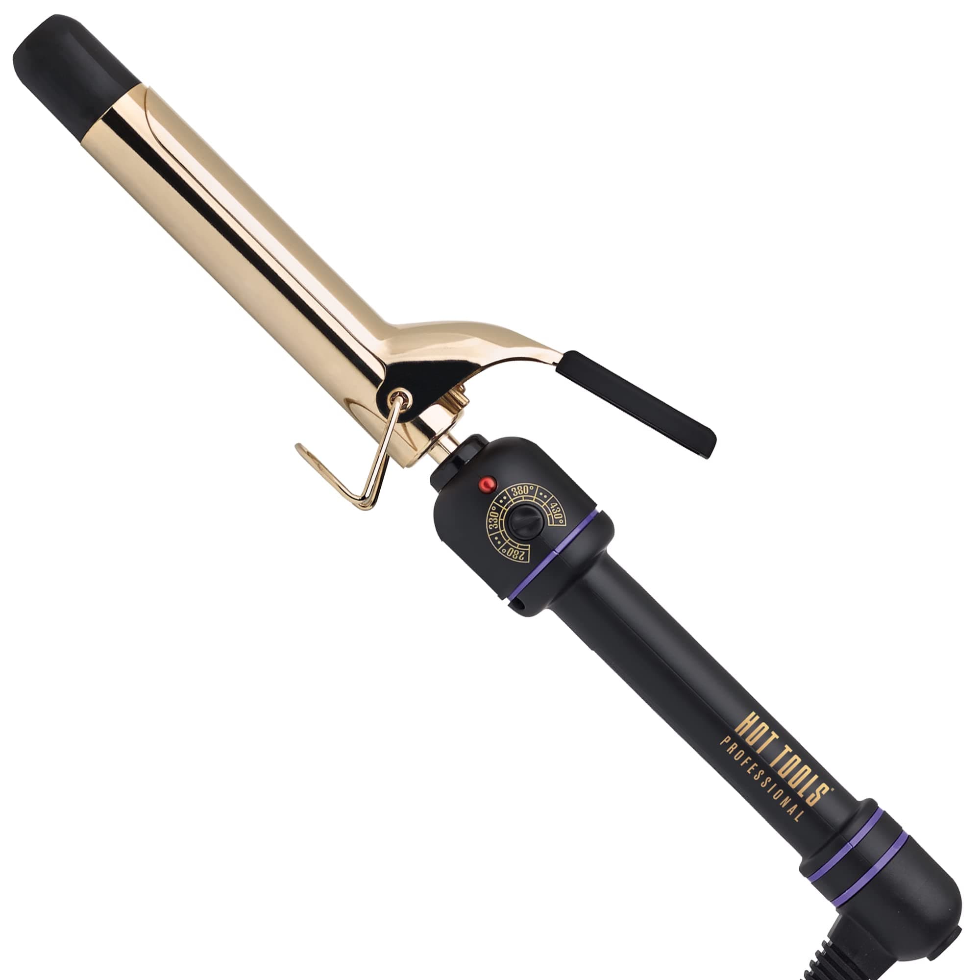 (2019 Model) 24K Gold Professional 1"  Curling Iron
