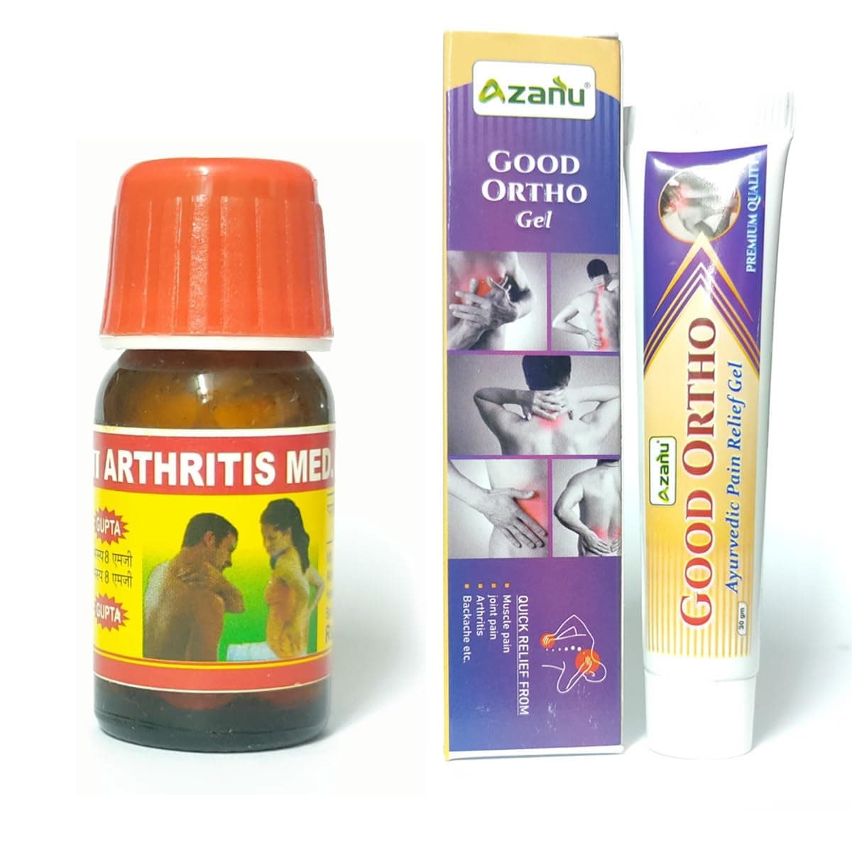 Arthritis med tablet | Bat ki dawa | 40 tabs pack of 3 | Azanu Pain Relief cream free